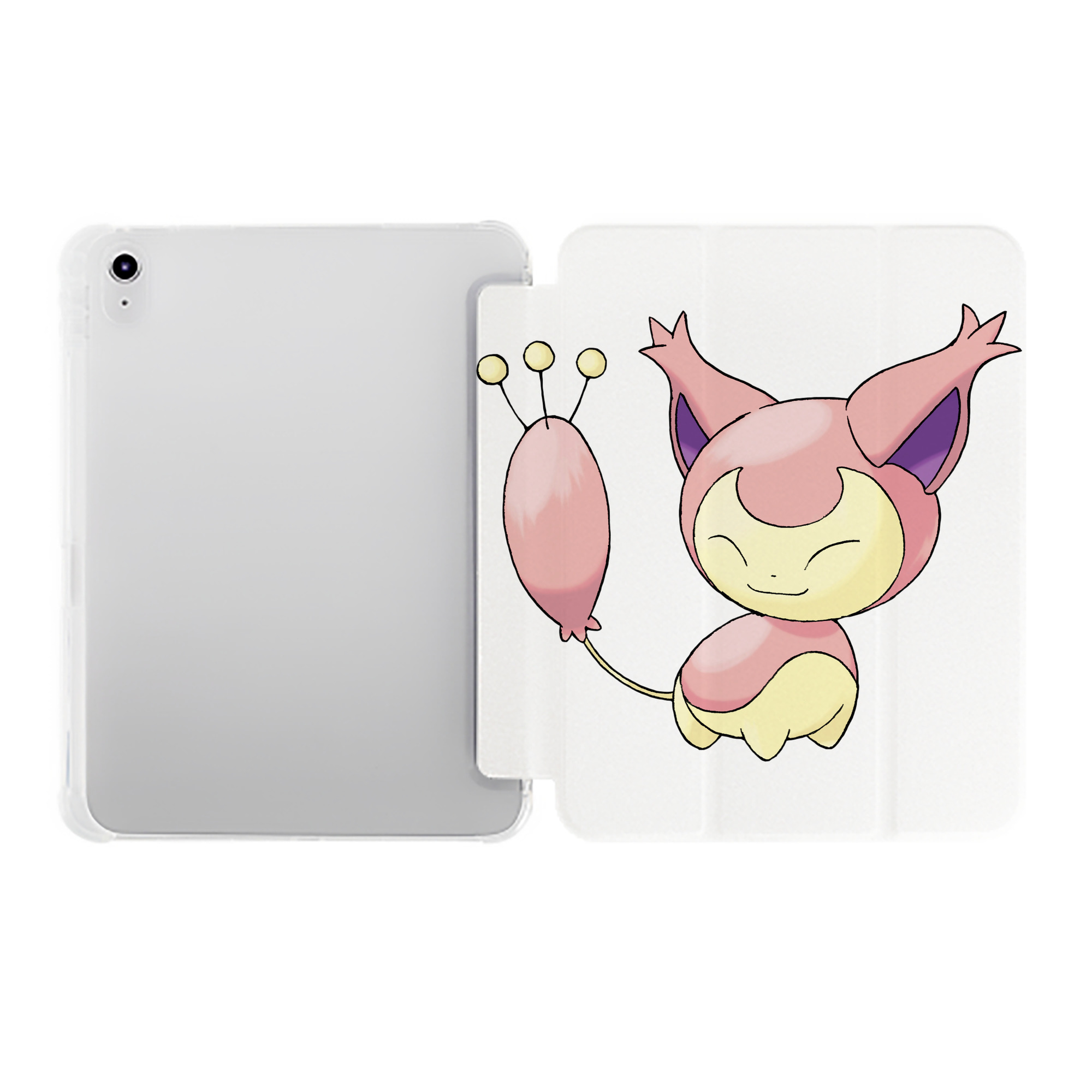 （画像用） ポケットモンスター Pokémon IPad ケース ペン収納付き 三つ折りスタンド PUレザー×シリコン 対応機種9.5/10.5/10.9インチ